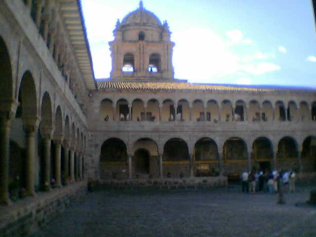 Het klooster Santo Domingo in Cuzco.