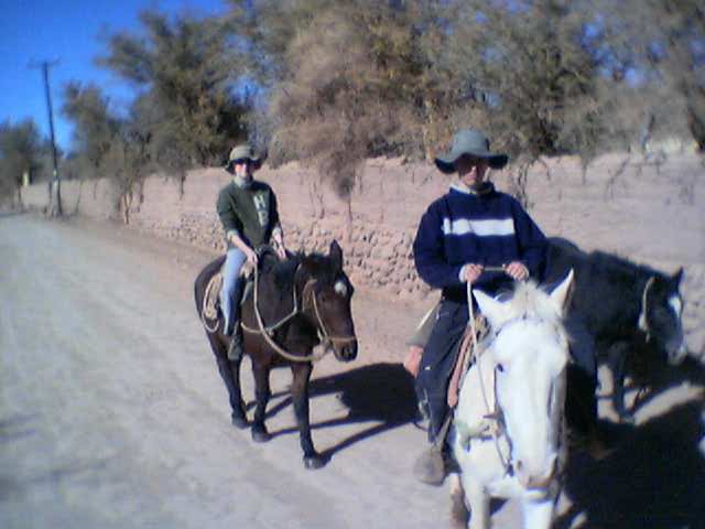 Te paard de omgeving van San Pedro verkennen.